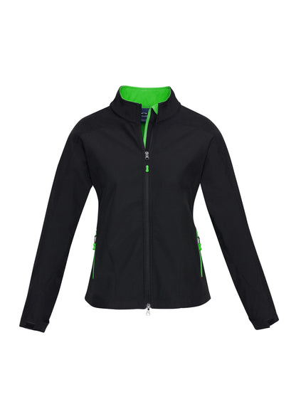 Womens Geneva Jacket Black/Red