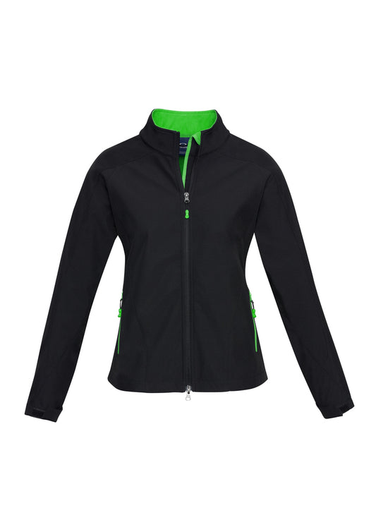 Womens Geneva Jacket Black/Red