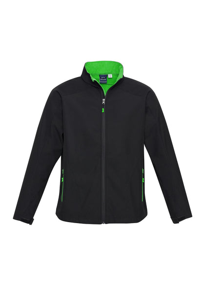 Mens Geneva Jacket Black/Red