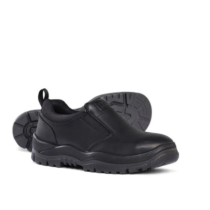 Mongrel Black Slip On Safety Shoe