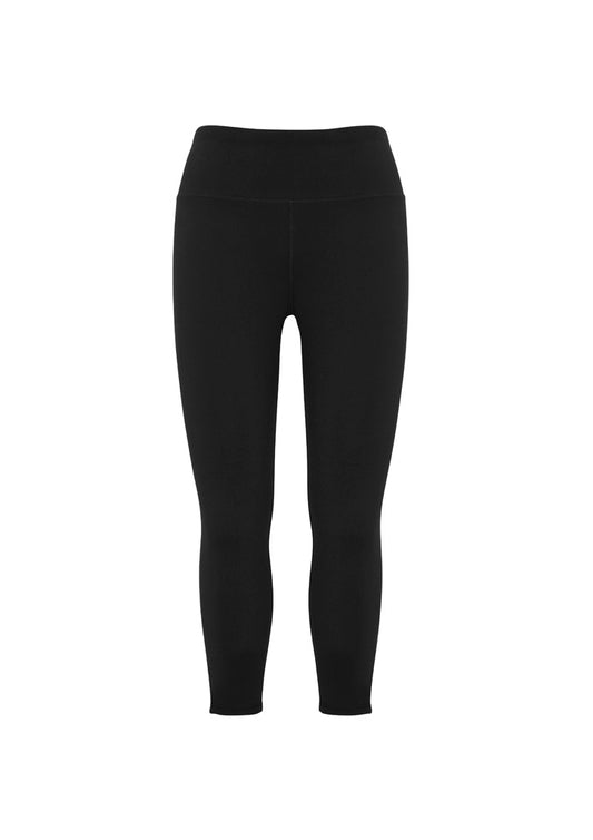 Womens Flex 3/4 Leggings Black