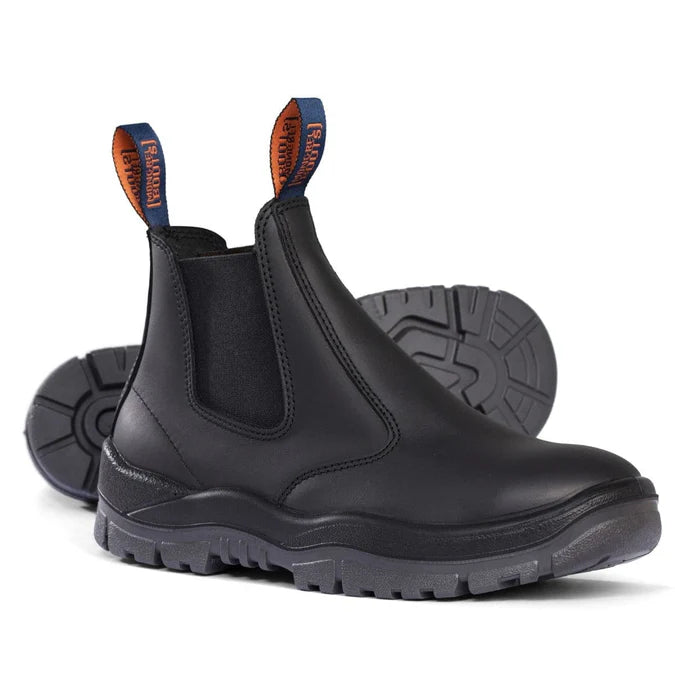 Mongrel Black Kip Elastic Sided Safety Boot