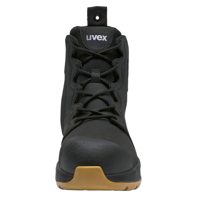 uvex 3 X-Flow Zip Side Work Boot Black