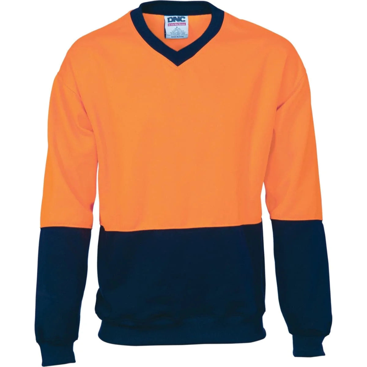DNC HiVis Two Tone Fleecy Sweat Shirt
