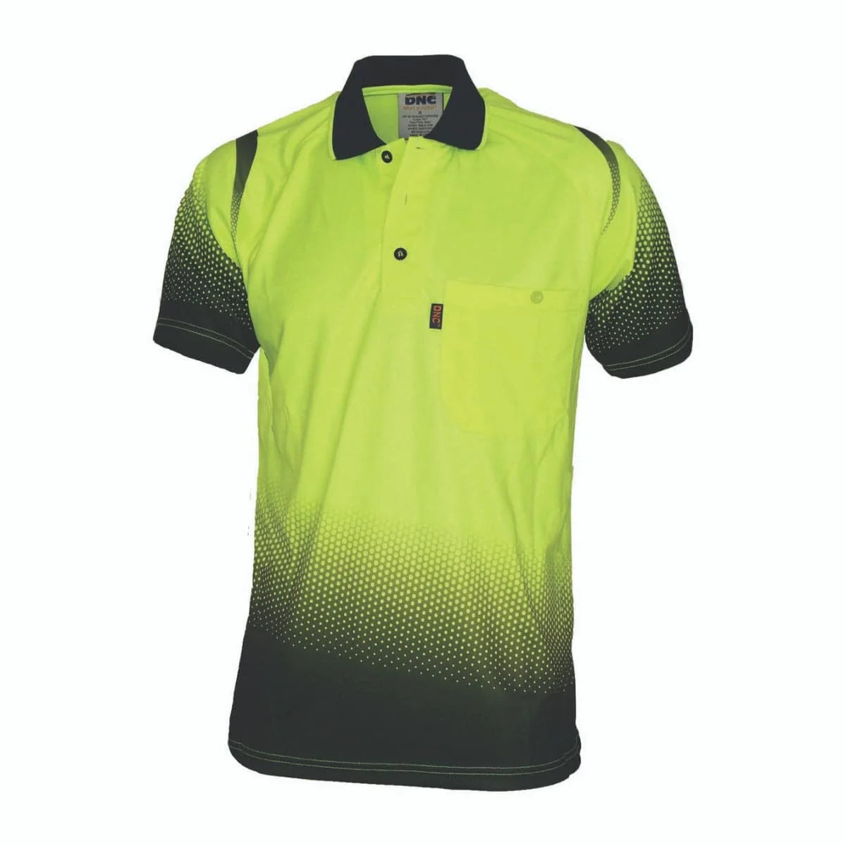 DNC Ocean HiVis Sublimated Polo