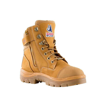 Steel Blue Southern Cross® Zip Scuff Blue Ladies Safety Boot