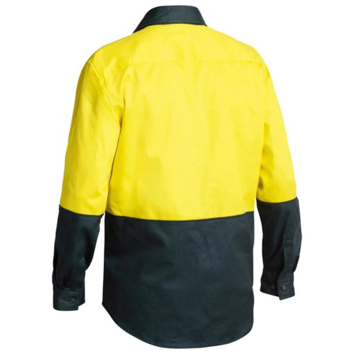 Bisley Hi Vis Closed Front Drill Shirt