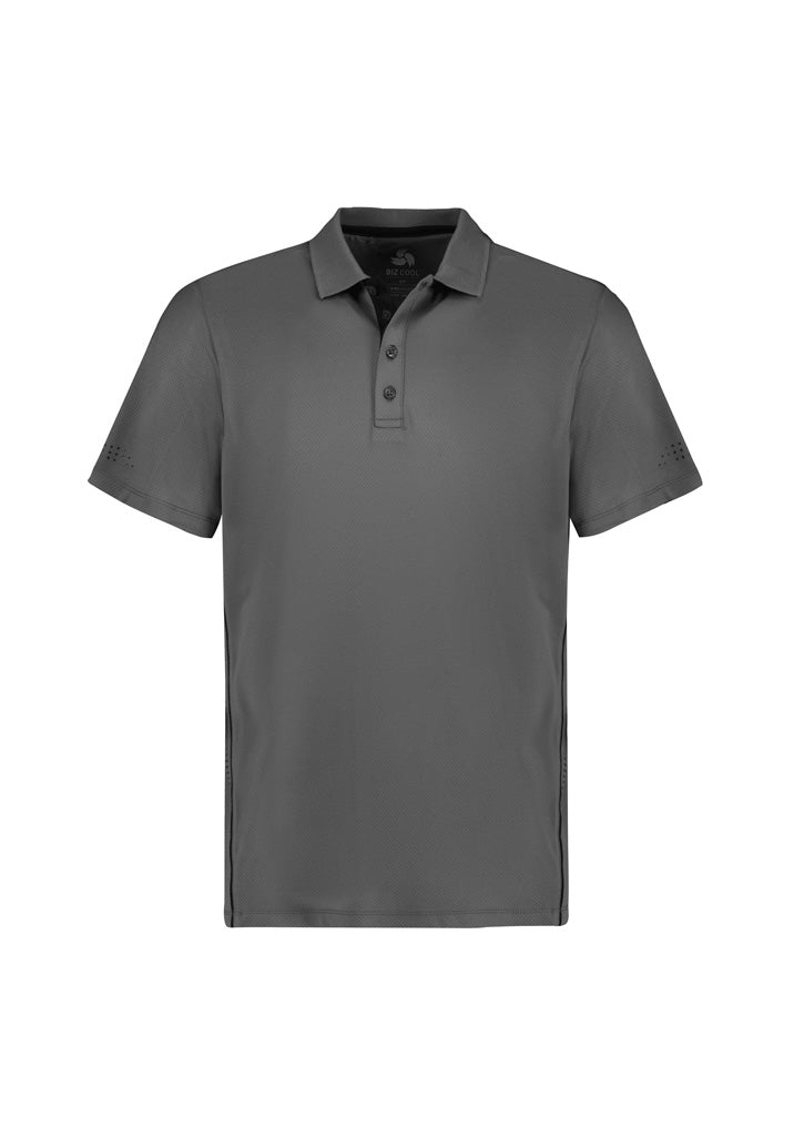 Mens Balance Short Sleeve Polo Navy/White