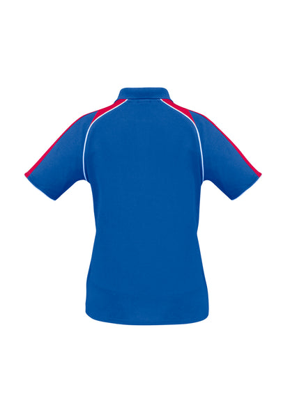 Womens Triton Short Sleeve Polo Ash/Black/White