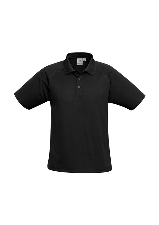Mens Sprint Short Sleeve Polo Red