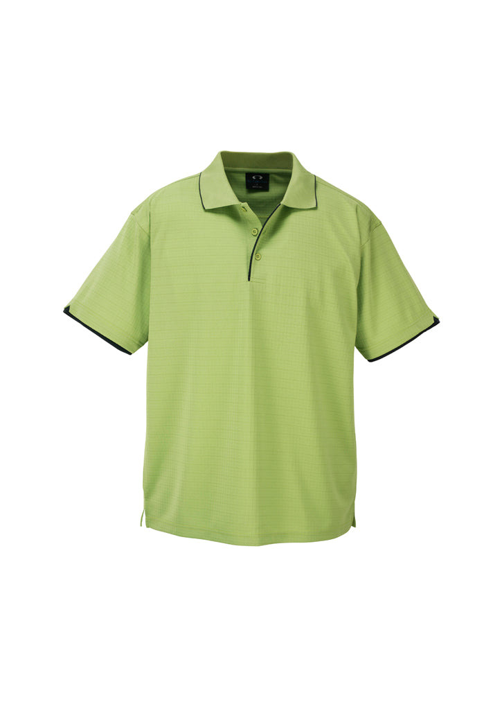Mens Elite Short Sleeve Polo Navy/White