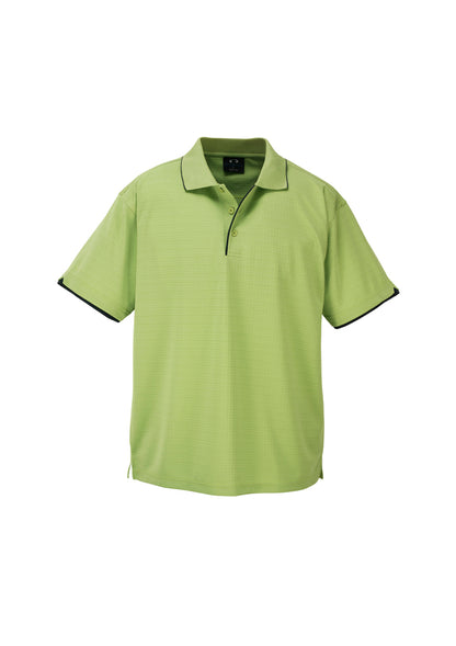 Mens Elite Short Sleeve Polo Navy/White