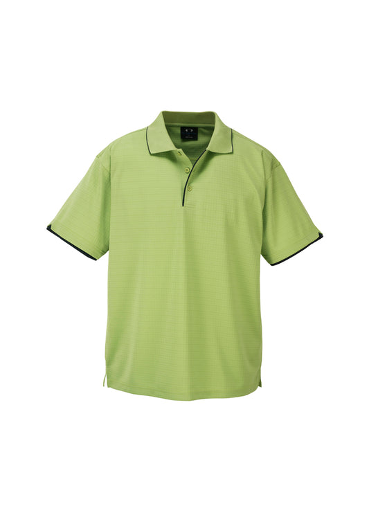 Mens Elite Short Sleeve Polo Navy/White