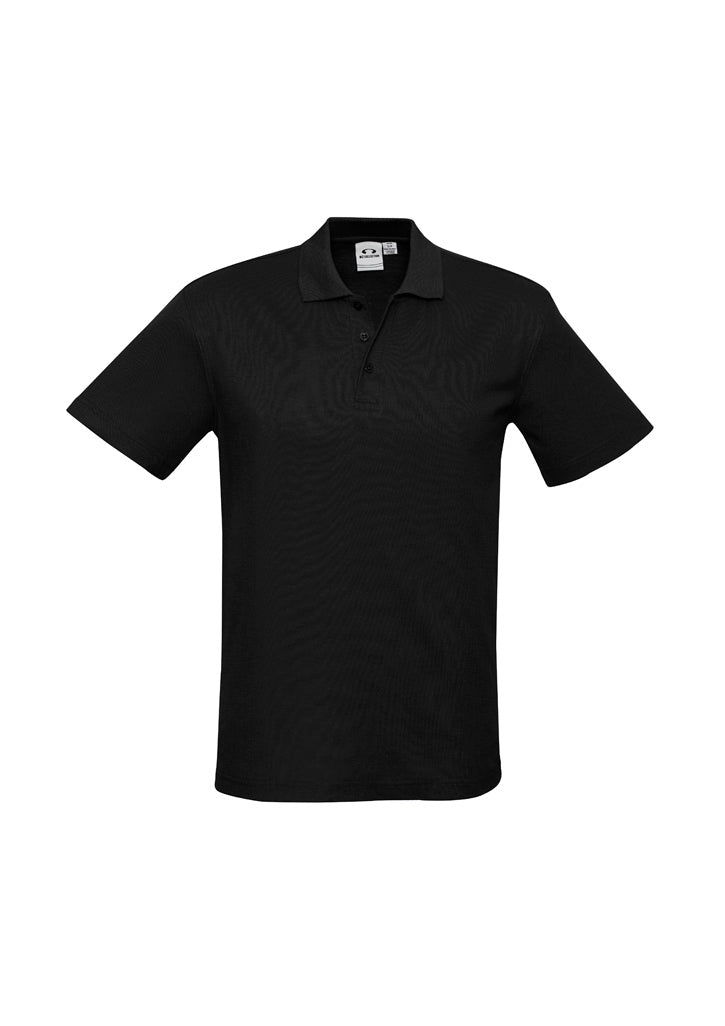 Mens Crew Short Sleeve Polo Forest