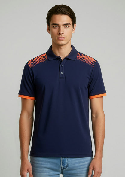 Mens Galaxy Short Sleeve Polo