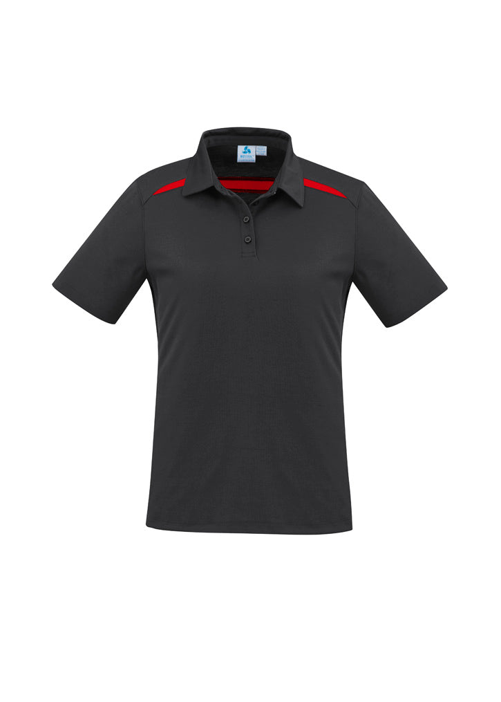 Womens Sonar Short Sleeve Polo Royal/White