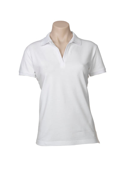 Womens Oceana Short Sleeve Polo Black