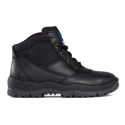 Mongrel Black Oil Kip Lace Up Safety Boot