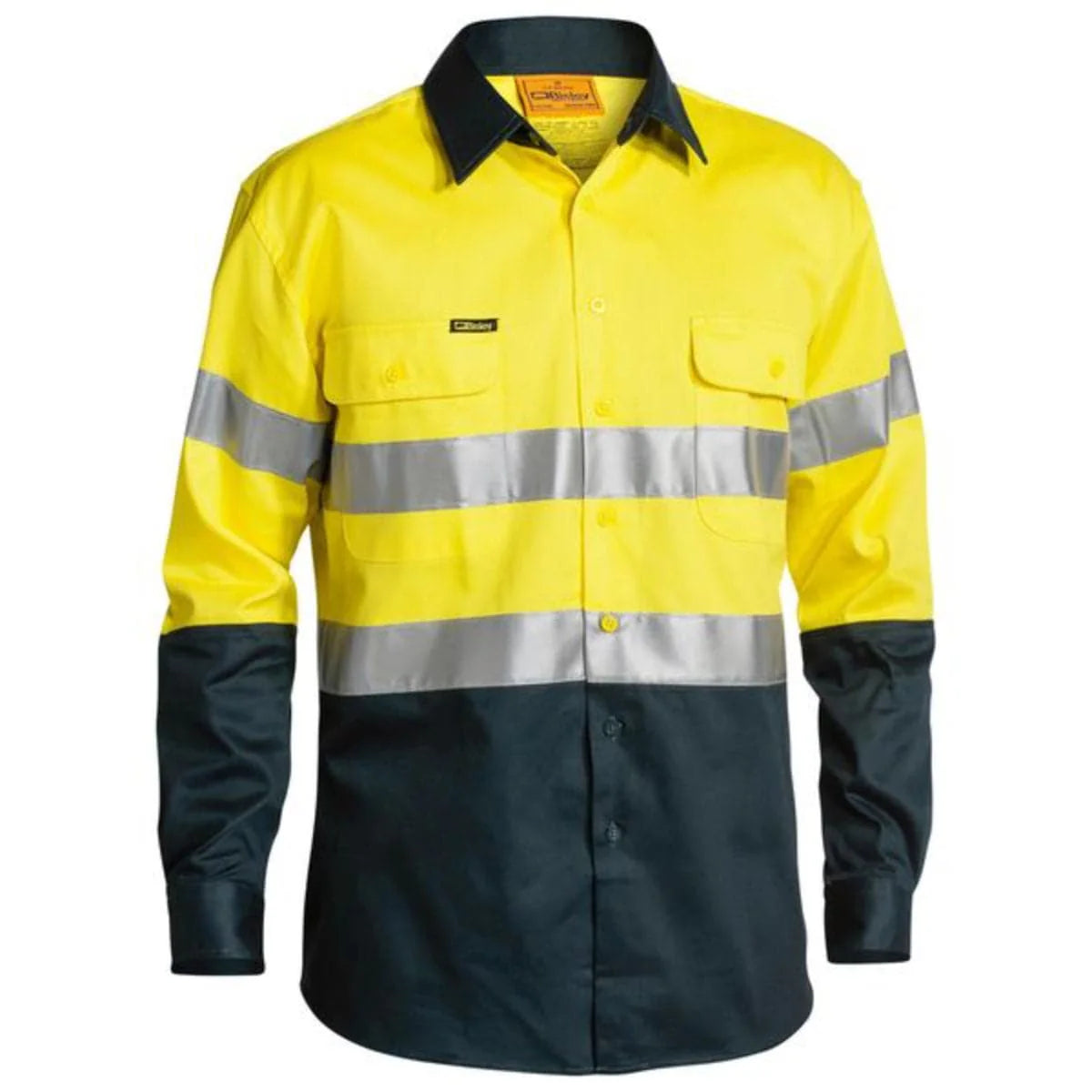 Bisley Taped Hi Vis Drill Shirt