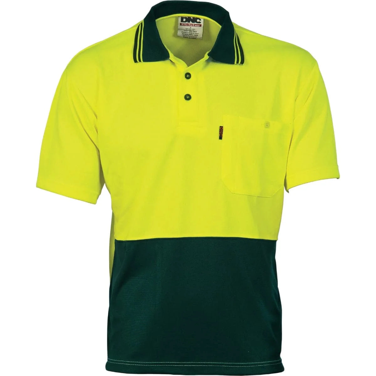DNC HiVis Two Tone Cool Breathe Polo Shirt