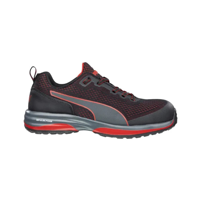 Puma Speed Safety Shoe Black/Red