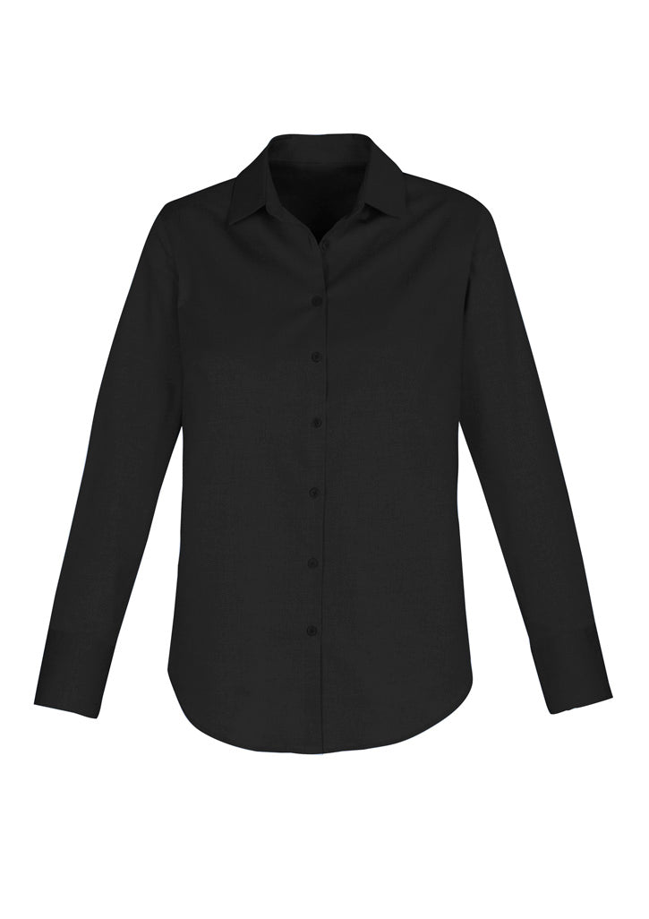 Womens Camden Long Sleeve Shirt Blue