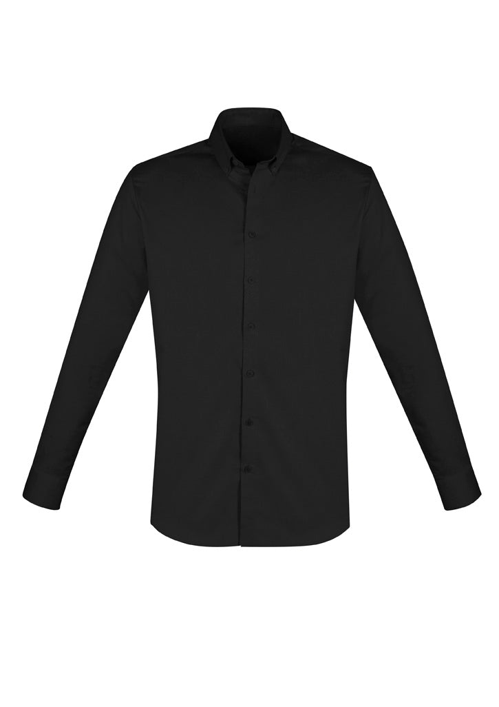 Mens Camden Long Sleeve Shirt Blue