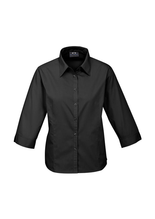 Womens Base 3/4 Sleeve Shirt Blue