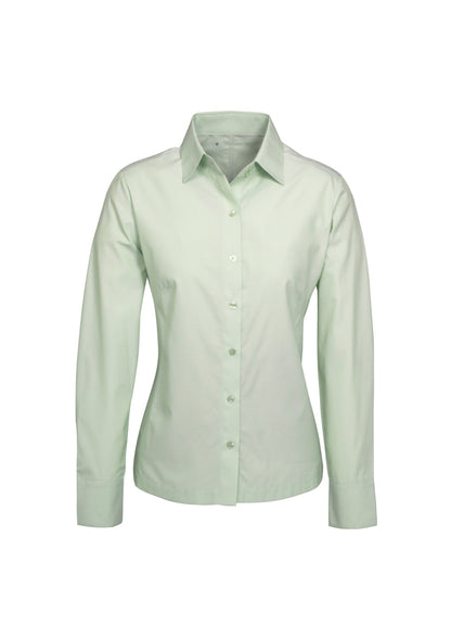 Womens Ambassador Long Sleeve Shirt Silver Grey