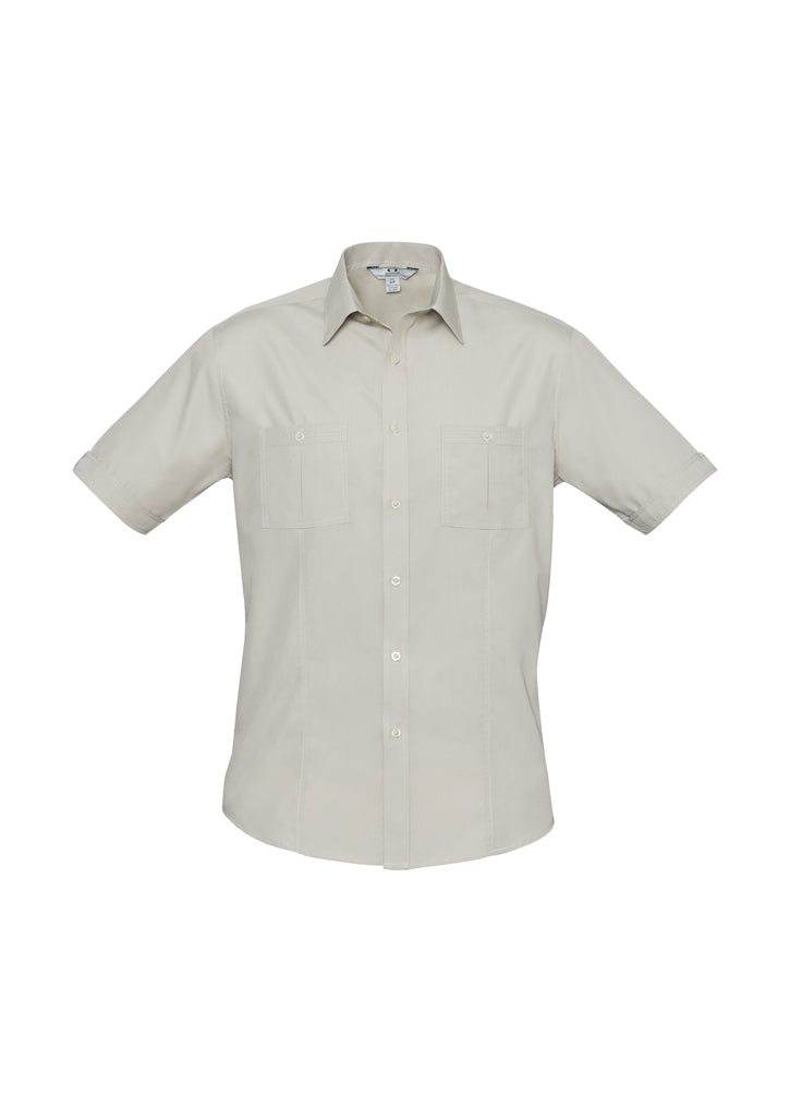 Mens Bondi Short Sleeve Shirt Navy