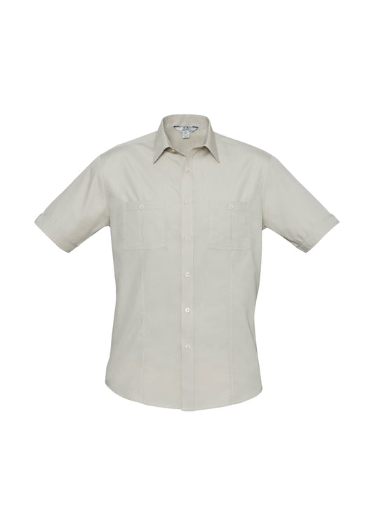 Mens Bondi Short Sleeve Shirt Navy