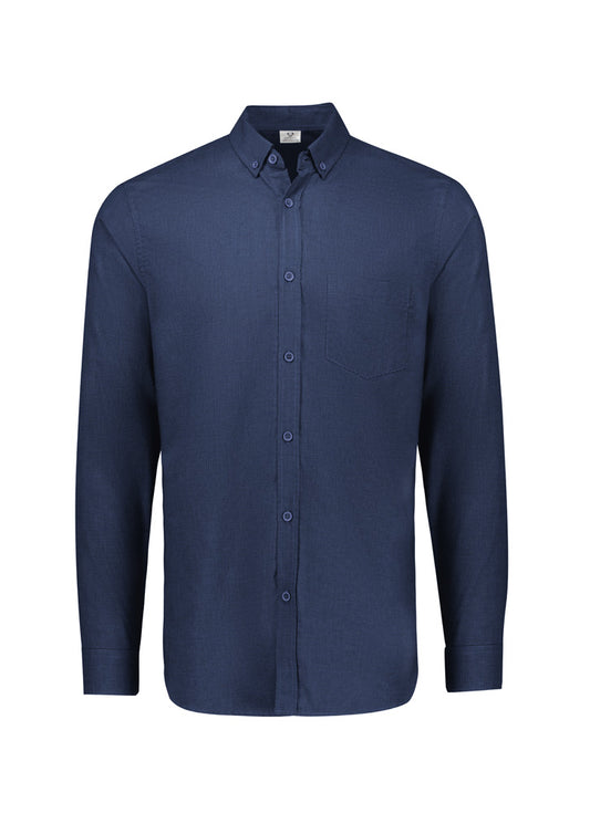Mens Soul Long Sleeve Shirt Olive