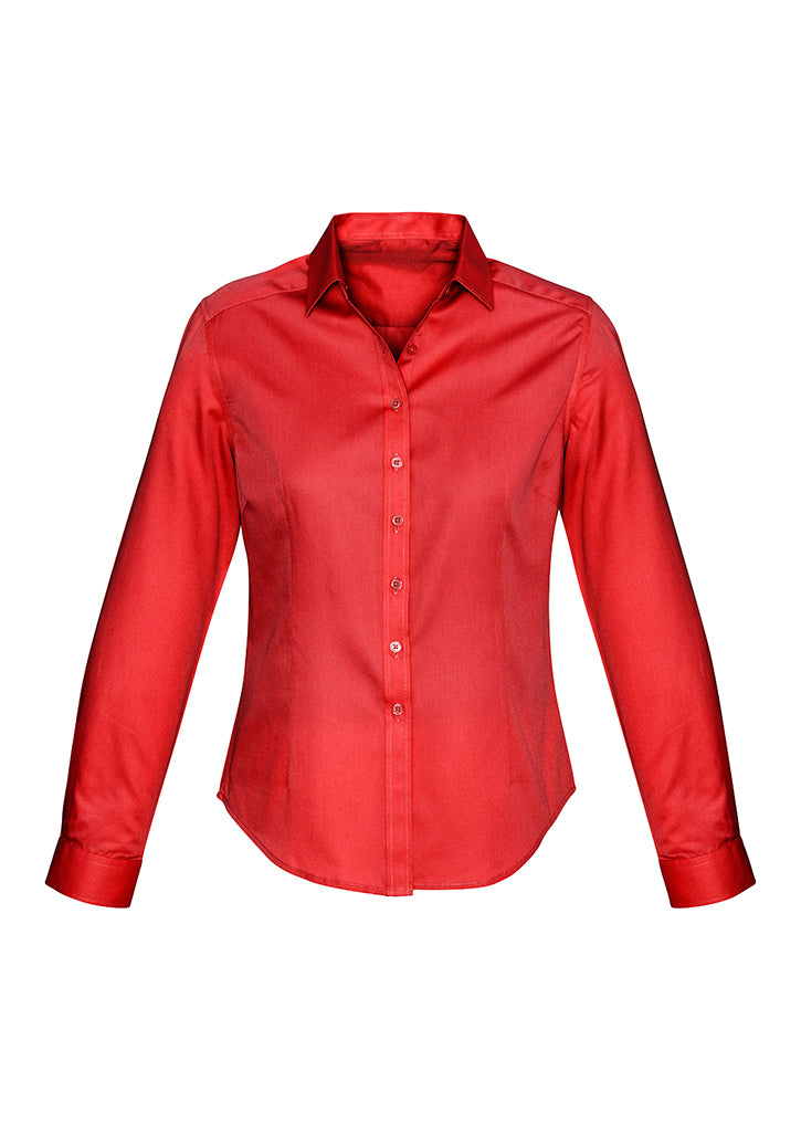 Womens Dalton Long Sleeve Shirt Navy
