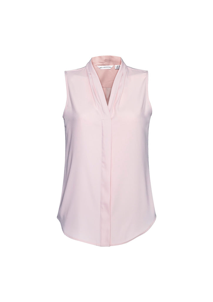 Womens Madison Sleeveless Top Ivory