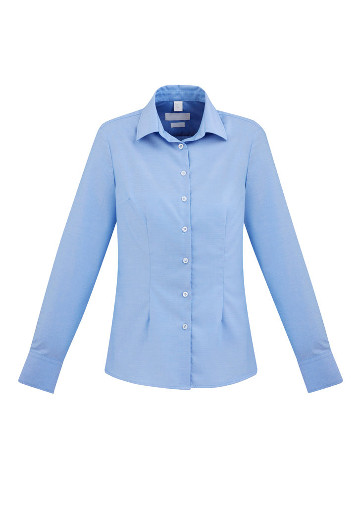 Womens Regent Long Sleeve Shirt Blue