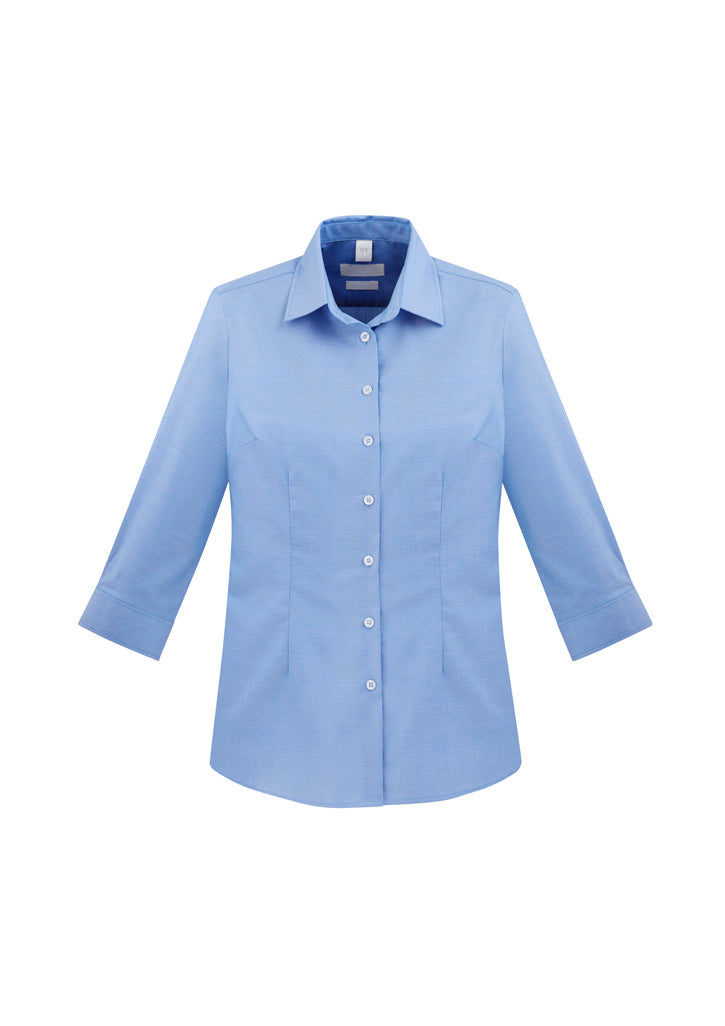 Womens Regent 3/4 Sleeve Shirt White