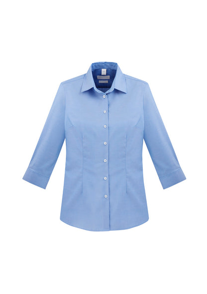 Womens Regent 3/4 Sleeve Shirt White