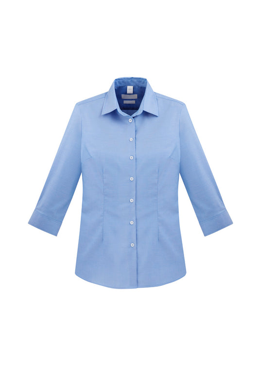 Womens Regent 3/4 Sleeve Shirt White