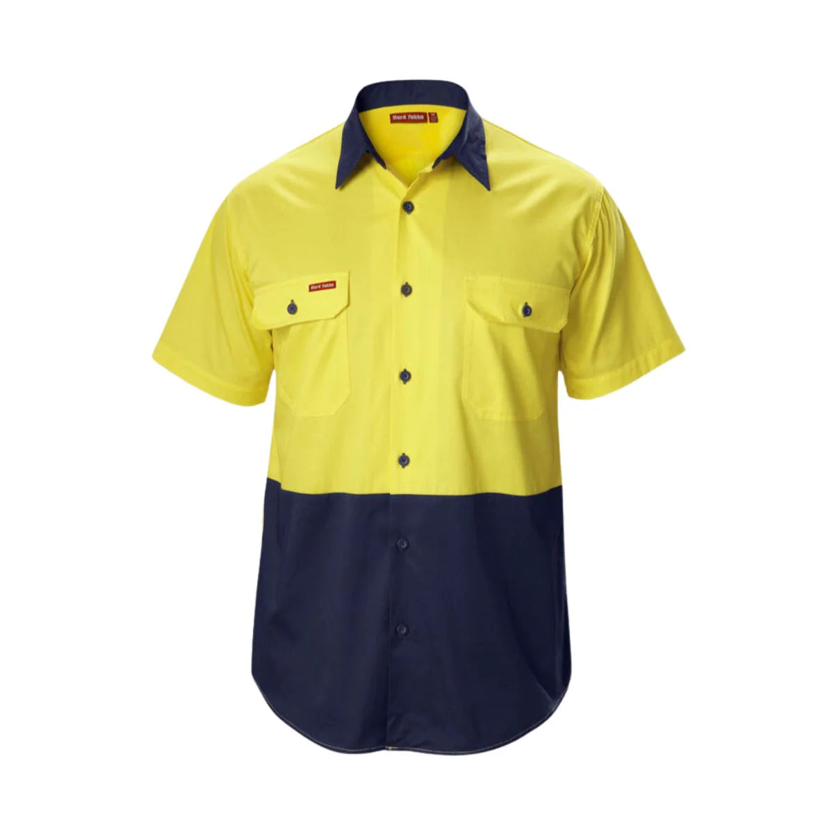 Hard Yakka Core Hi-Vis 2 Tone Vented Short Sleeve Shirt