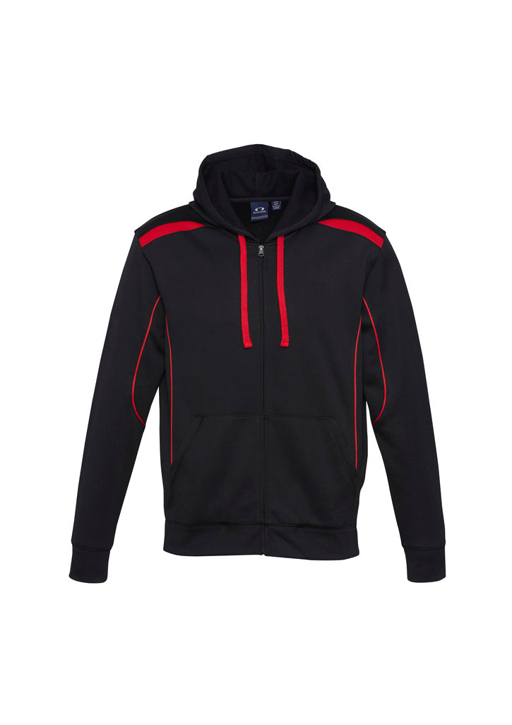 Mens United Hoodie Black/Red