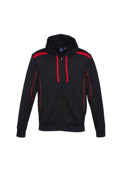 Mens United Hoodie Black/Red