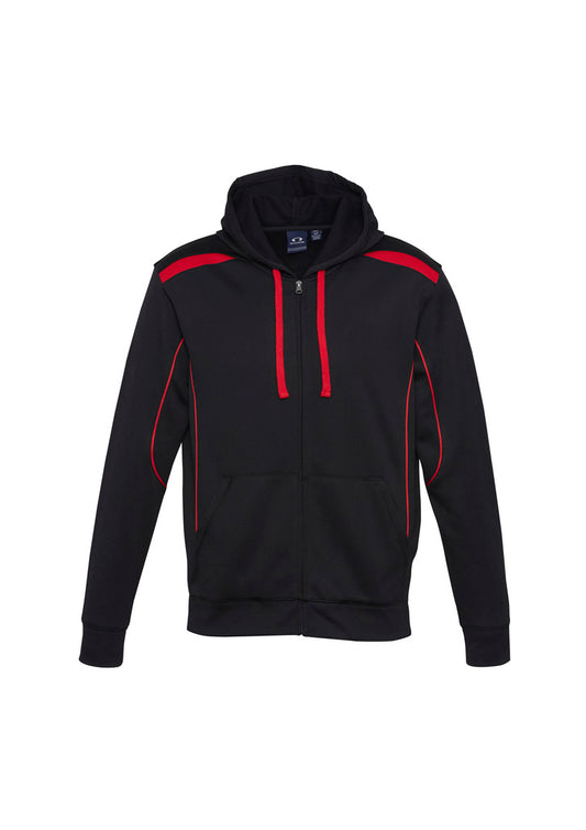 Mens United Hoodie Black/Red