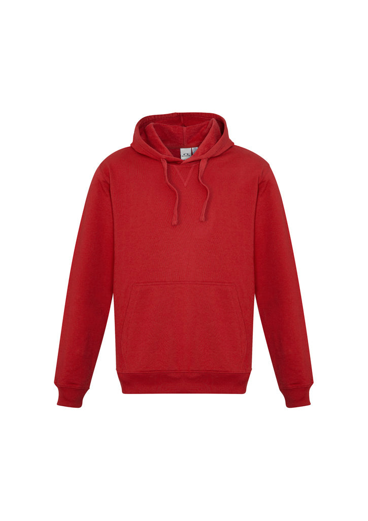 Mens Crew Hoodie Grey Marle