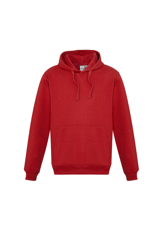 Mens Crew Hoodie Grey Marle