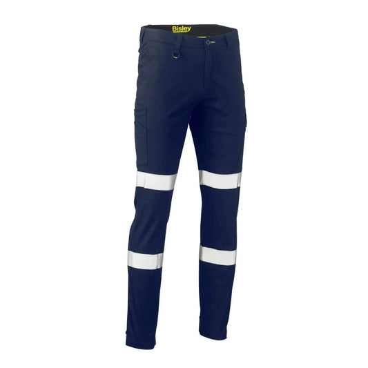 Bisley Taped Stretch Cotton Drill Cargo Pants