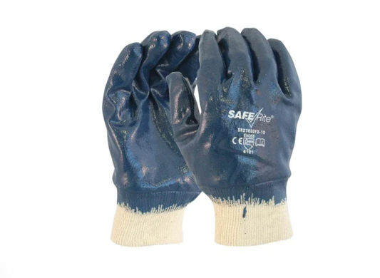 Nitrile Blue Full Dip Glove - pack of 12