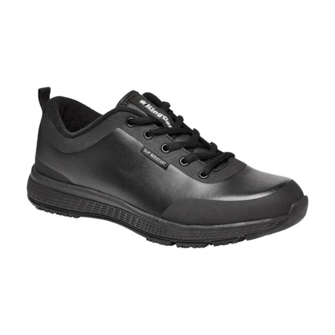 KingGee Women's SuperLite Lace Black Shoe