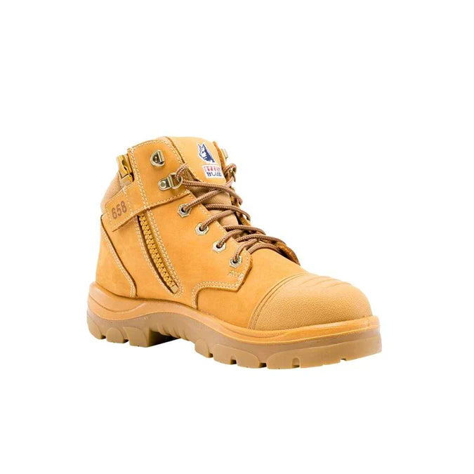 Steel Blue Parkes Zip Scuff Cap Safety Boot