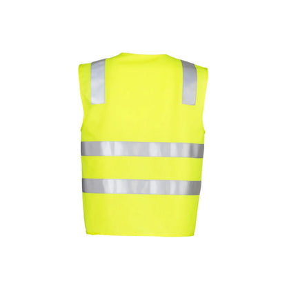 Syzmik Unisex Hi Vis Zip Basic Vest