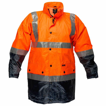 Portwest Eyre Lightweight Hi-Vis Rain Jacket with Tape